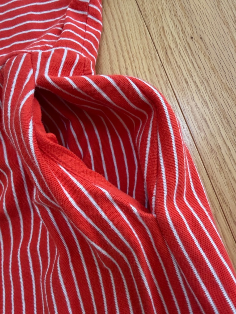 Boden women’s 8R, Janie Red Striped Dress with pockets. - Picture 9 of 10